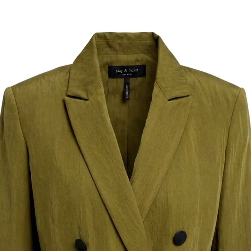 Rag & Bone Classic Tailored Blazer Green Jacket | Size XS